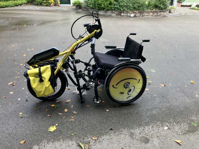 Foto Sunrice Attitude Hybrid Sopur Handbike 20 Zoll